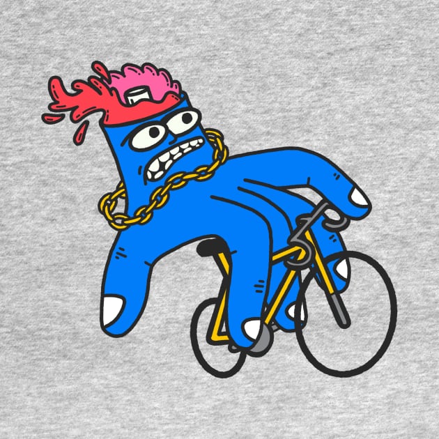 Hand Bike Dude by jefcaine